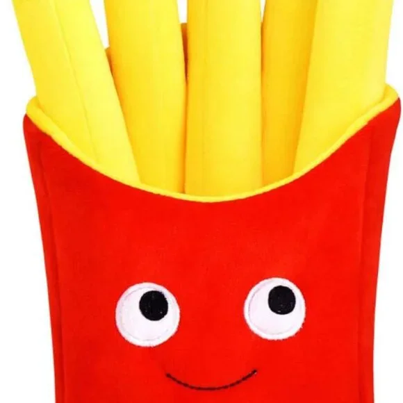 Soft French Fries Plush Toys Lovely Food Stuffed Food Pillow Sofa Pillow - Picture 2 of 6